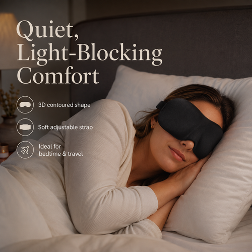 Noryelo CloudSleep™ 3D Light-Blocking Sleep Mask
