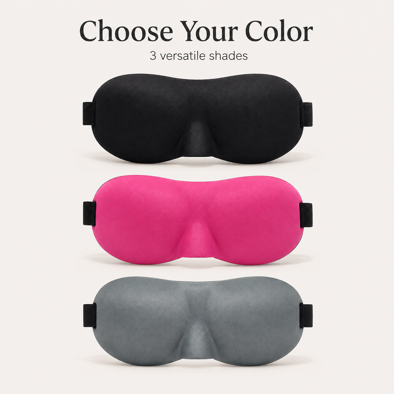 Noryelo CloudSleep™ 3D Light-Blocking Sleep Mask